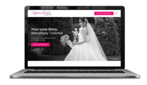 Wedding Dress Website Design